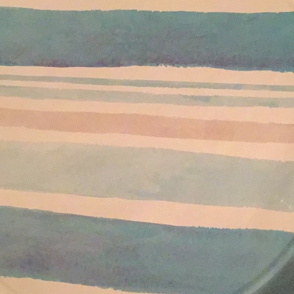 Martha Stewart Blue Striped Party Set - Picture 2 of 4